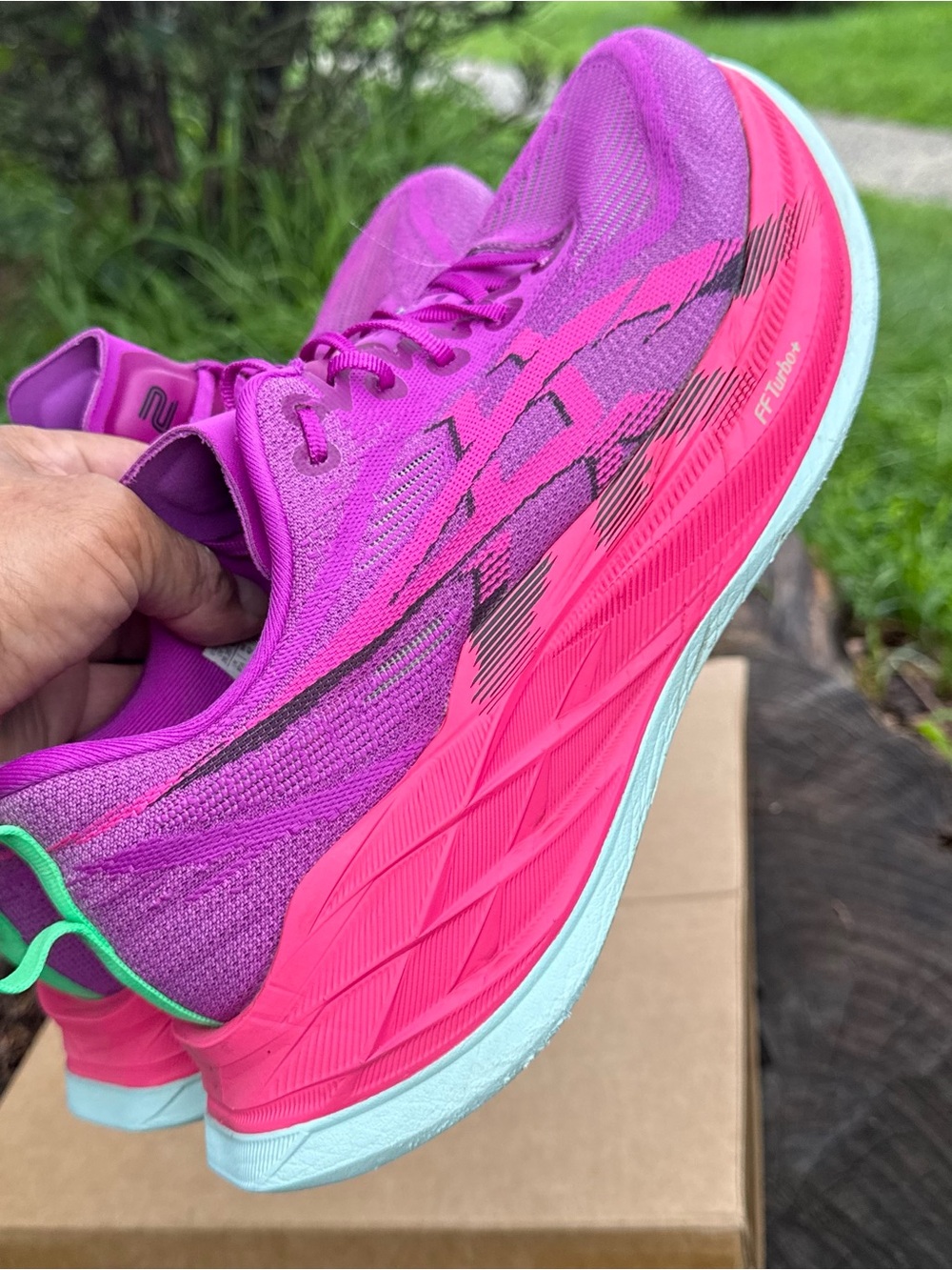 ASICS Superblast 2 women sneakers shoes size 10.5 - Picture 3 of 9